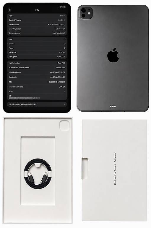 Tablet PC: Apple iPad Pro 13" M5 2025  512 GB  Cellular  – Usato da Spreitenbach venduto da paljana 1