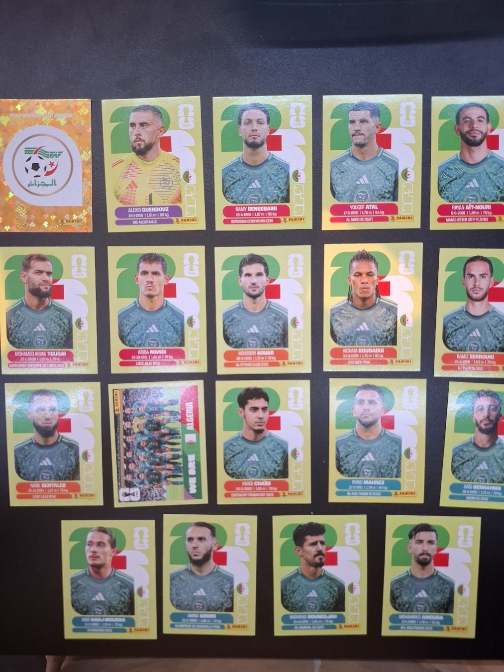 Panini Carte collezionabili: Panini 19 Sticker Algerien  – Nuovo (secondo la descrizione) da Lieli venduto da Andrin.1901