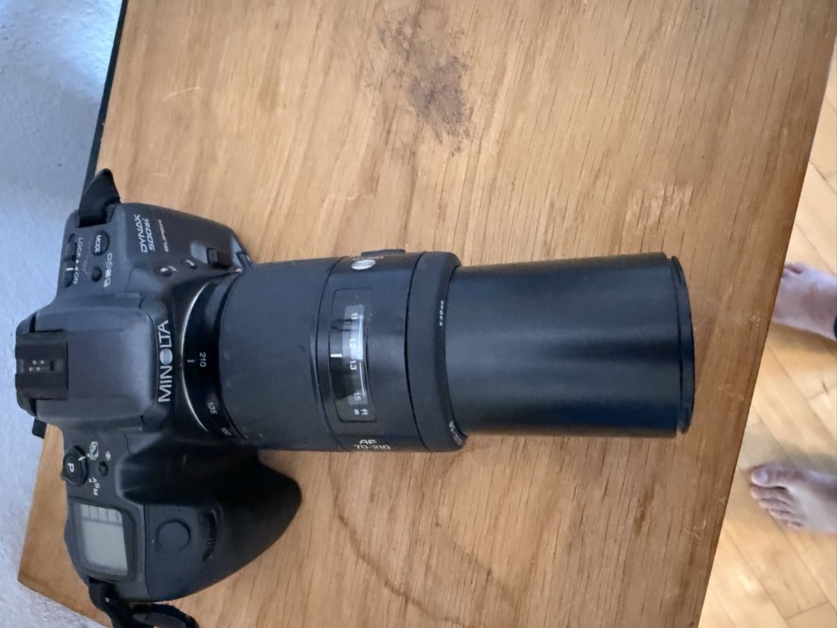 Minolta Kamera: Minolta Dynax 500si Super Spiegelreflexkamera mit Objektiv – Gebraucht aus Birsfelden von mah_6yvz 3