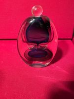 Vintage Art Glass Perfume Bottle Purple Ombre Unique
