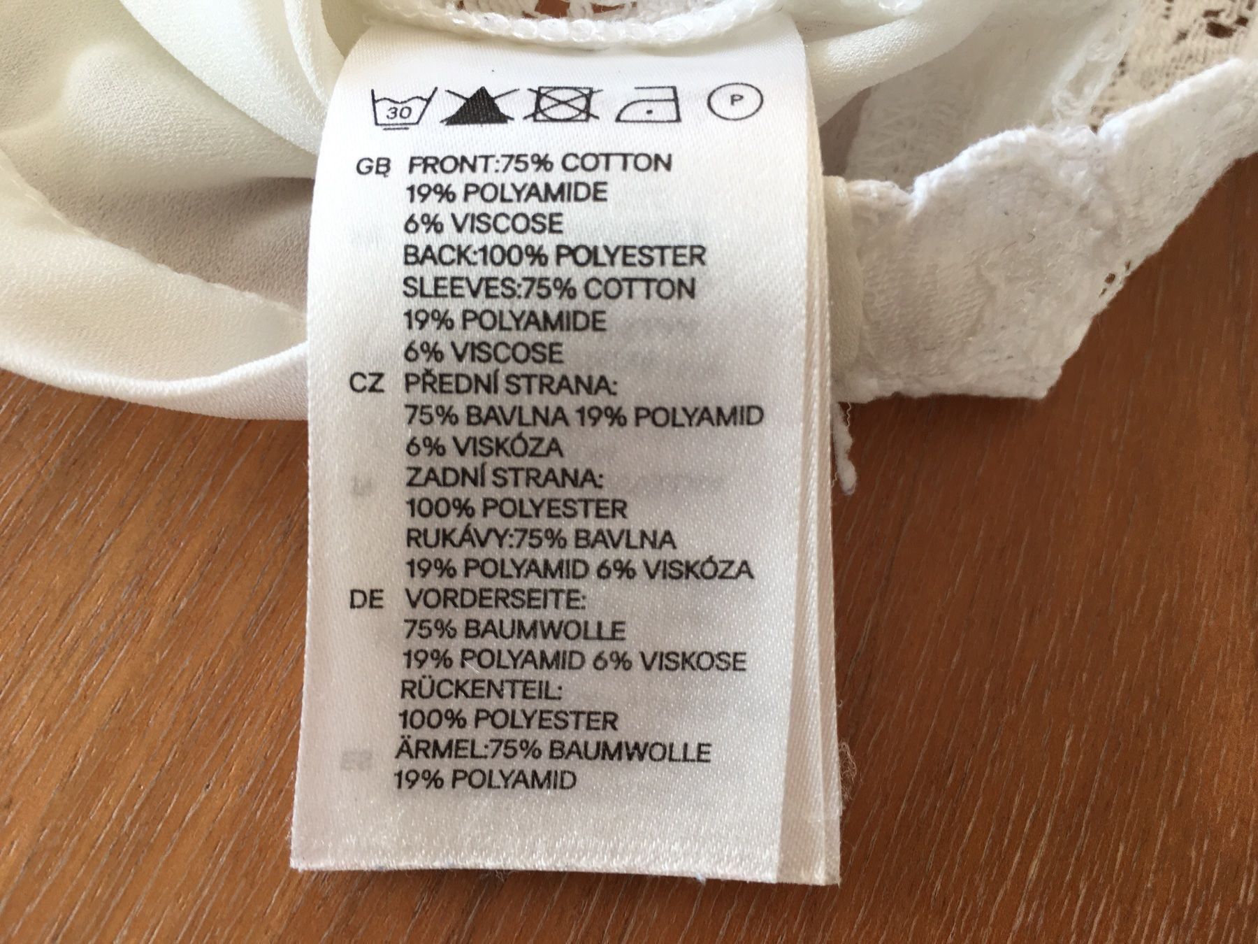 H&M Top: Süsses Spitzen Top / Bluse Gr. 158 – Usato da St. Urban venduto da uschi73 7