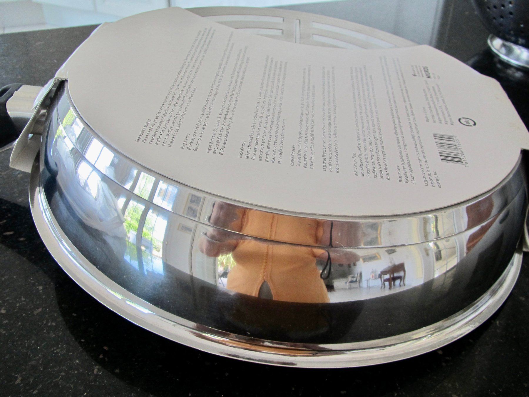 Migros Padelle: POÊLE INOX 28 CM EN CERAMIQUE NEUVE – Nuovo e nell'imballaggio originale da Murten venduto da Selliot 1