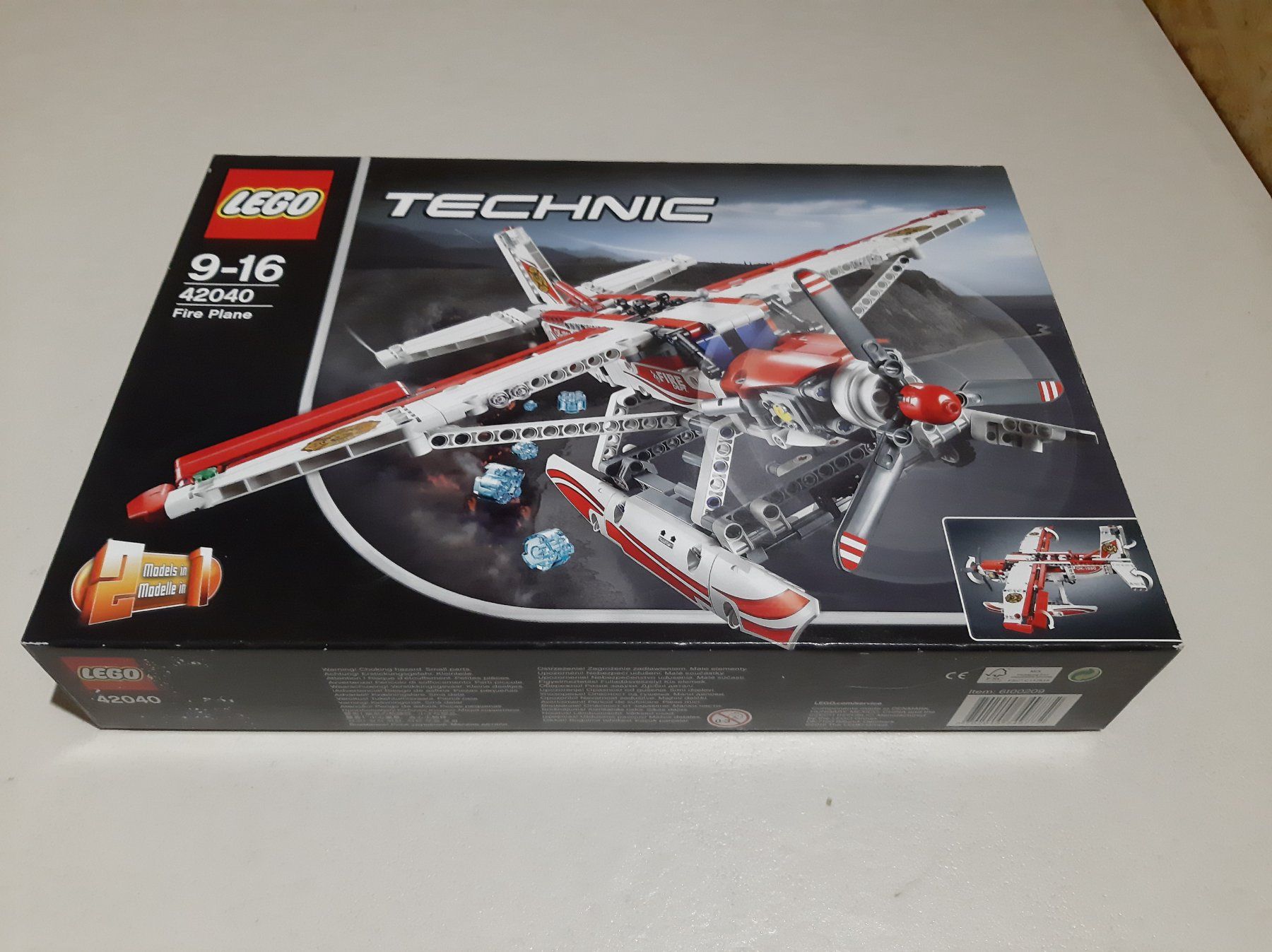 Lego Kit di costruzioni: Lego Technic 42040 Fire Plane. – Nuovo (secondo la descrizione) da Tramelan venduto da bragamal