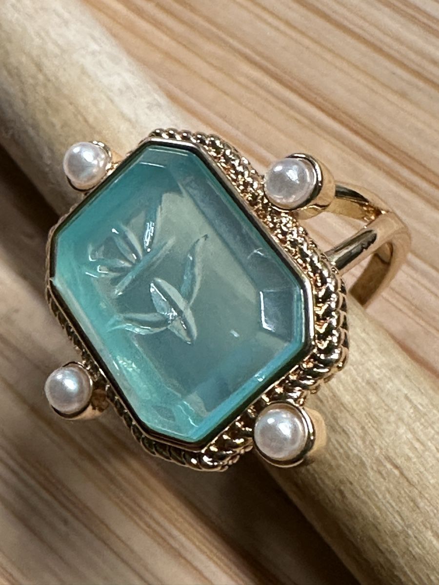 Anelli: Ring mit blauem Stein – Nuovo (secondo la descrizione) da Trüllikon venduto da angela4444