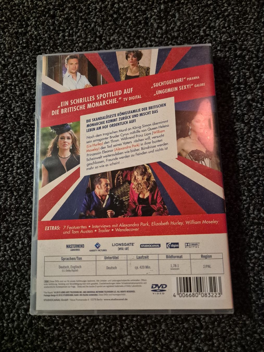 Tutti i DVDs: DVD The Royals - 2.Staffel – Usato da Ruswil venduto da jan_bxl5 1