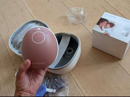 Momcozy M5 Milchpumpe  selten gebraucht + Zubehör