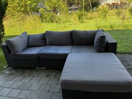 Outdoor Sofa Set mit Kissen