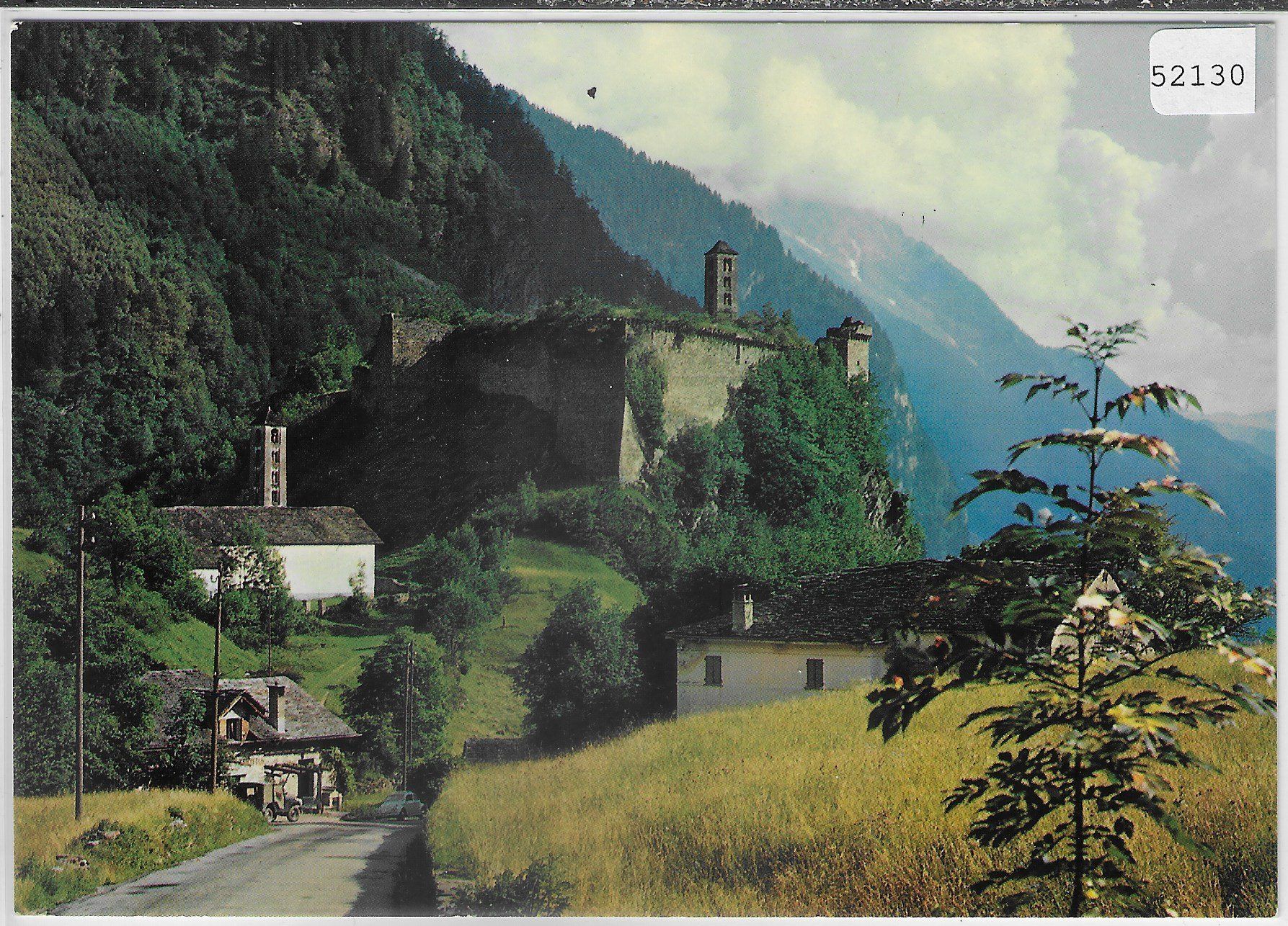 Ansichtskarten: Castello di Mesocco GR – Gebraucht aus Ettingen von Kartenplanet