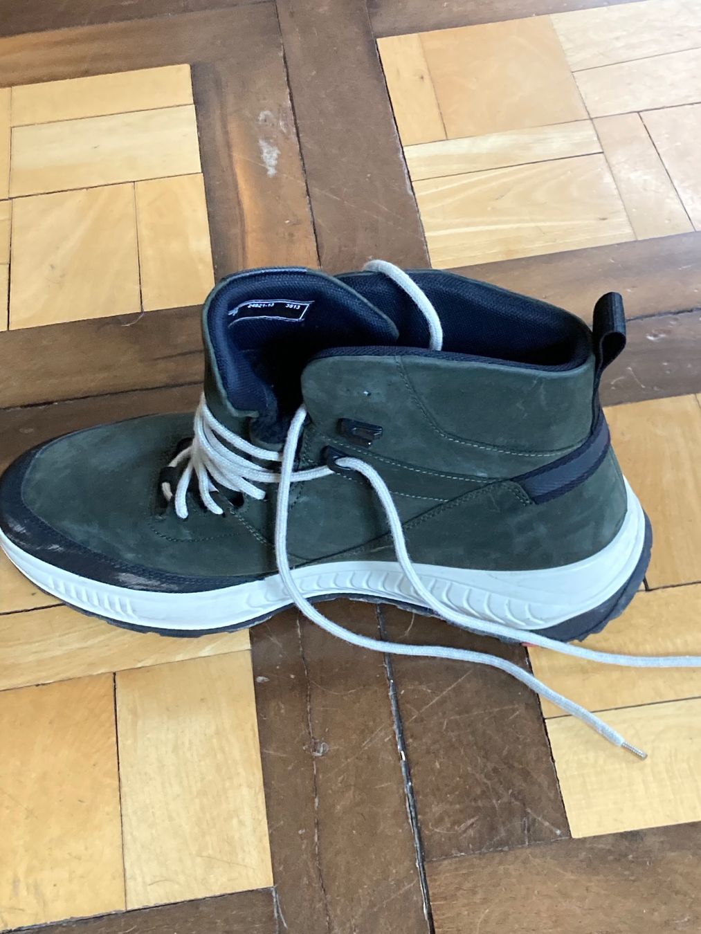 Lloyd Scarpe da uomo: Lloyd ELVIN Wildleder-Stiefel mit Warmfutter, grün, Gr. 44 – Usato da Zürich venduto da furstmyschkin 4