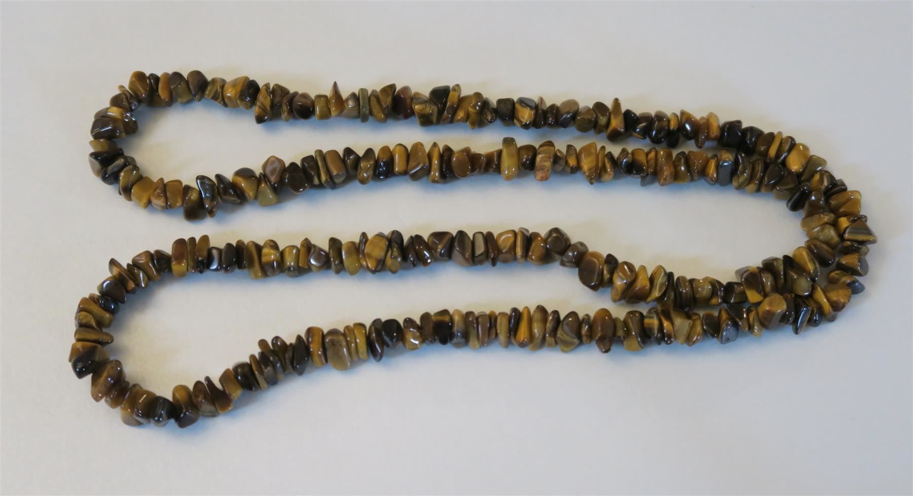 Catenine: Kette aus Tigerauge-Perlen – Usato da Brittnau venduto da marlenestone
