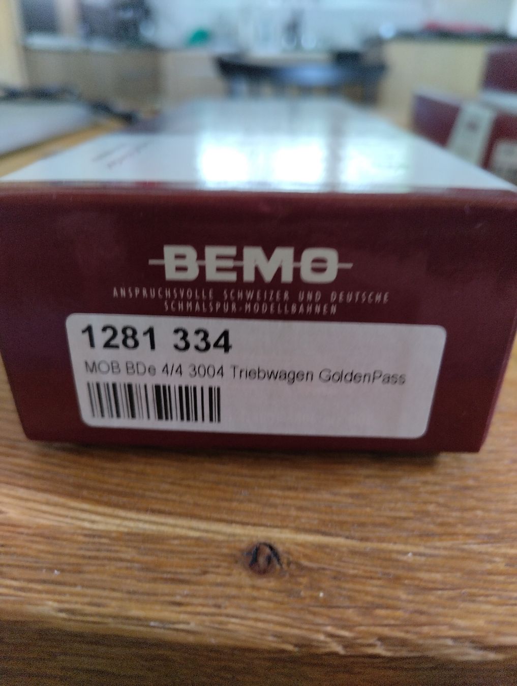 Bemo Modellini di ferrovie: Bemo MOB BDe 4/4 3004 GoldenPass Triebwagen  – Nuovo (secondo la descrizione) da Ersigen venduto da siux23 2