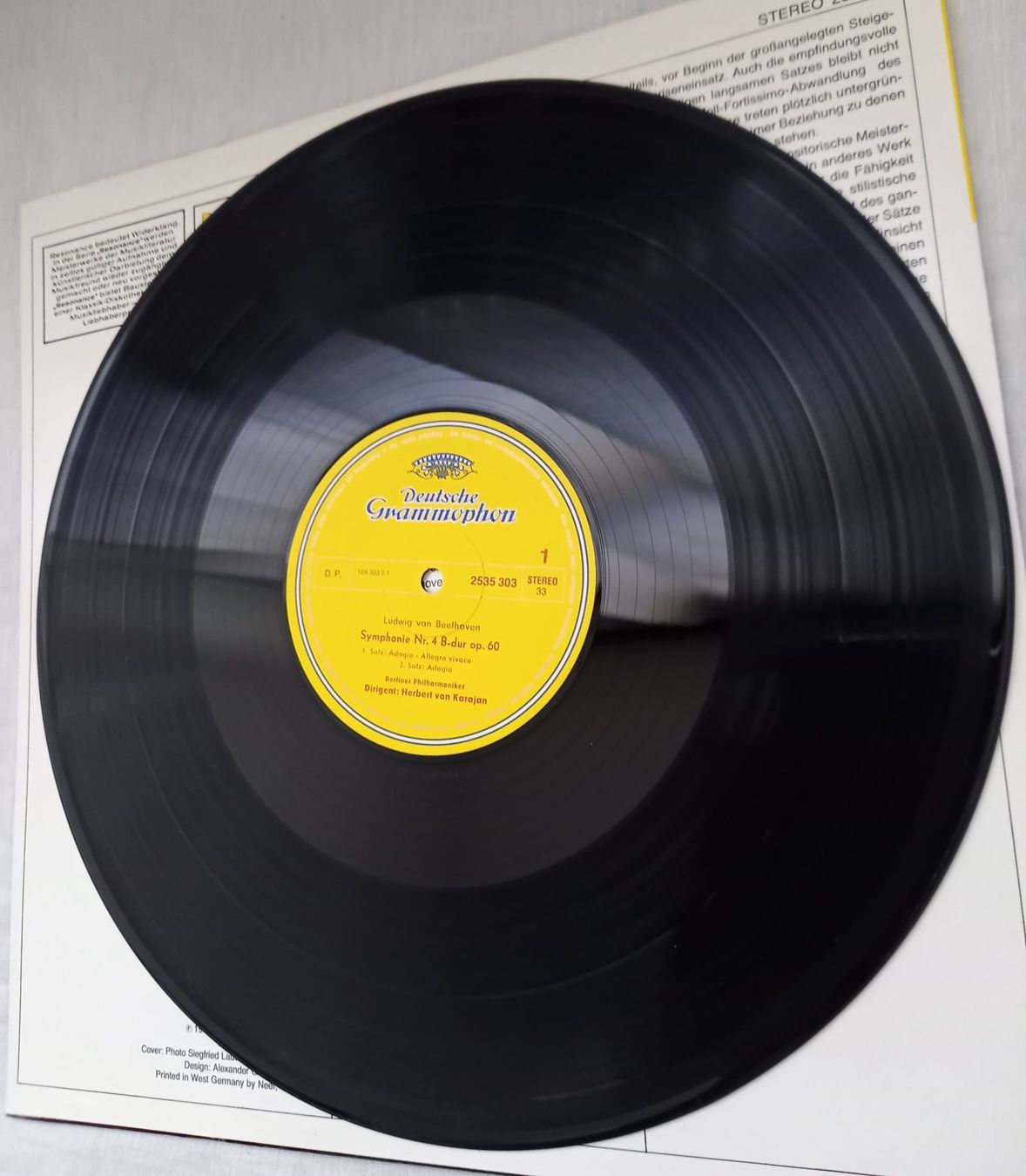 Dischi in vinile: KLASSIK-LP "Beethoven - Symphonie Nr. 4" – Nuovo (secondo la descrizione) da Binningen venduto da mar_2jlr 6
