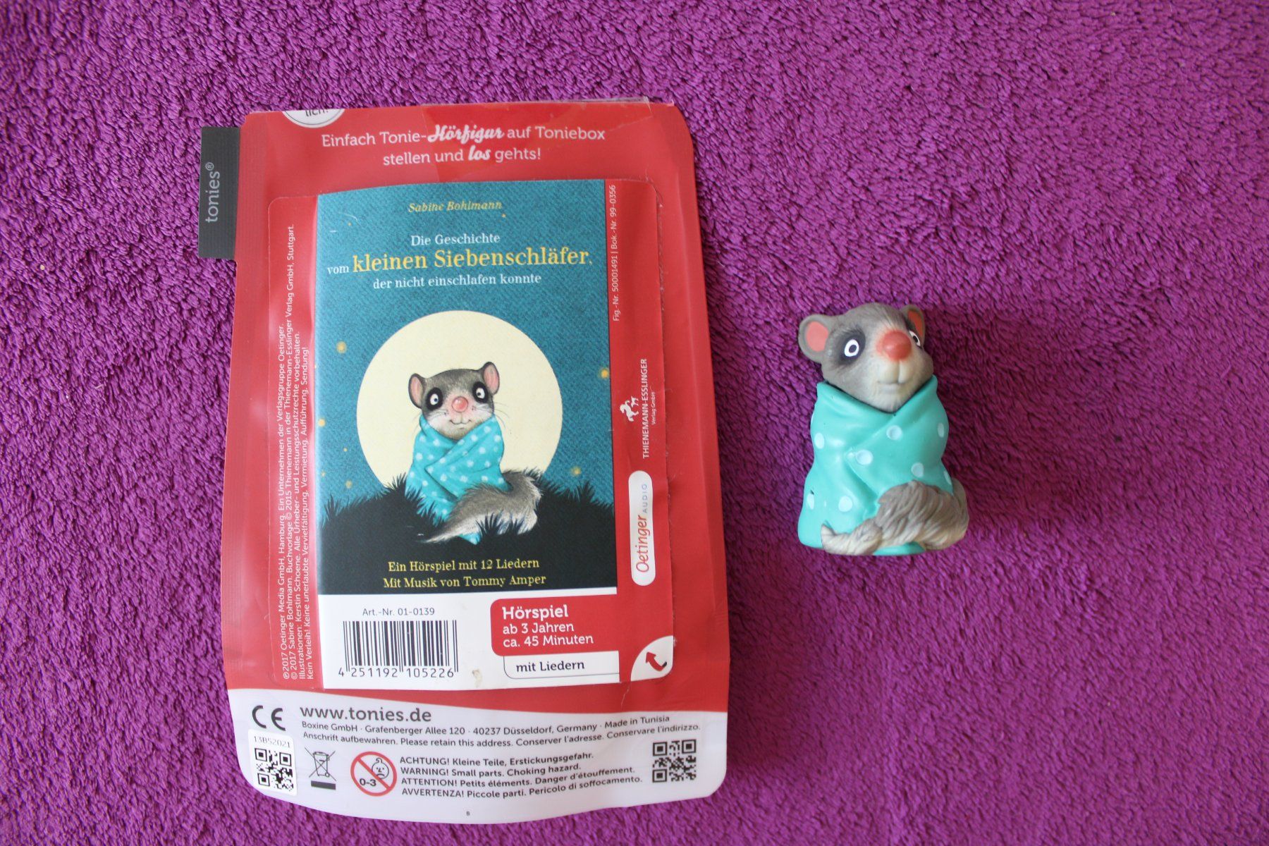 Tonies Giocattoli: Tonie Box Figur - Siebenschläfer mit Booklet – Usato da Müllheim Dorf venduto da Seeeule01 6