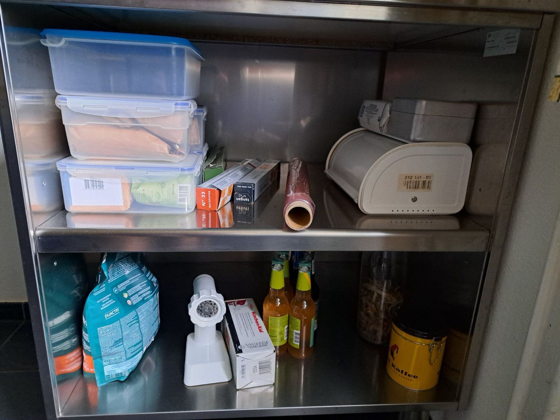Cucine complete: Edelstahlgestell aus Gastrobereich – Usato da Zürich venduto da Mondmatrose01 2