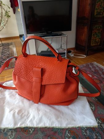 Sac Charlie de Lancel orange, NP 1200