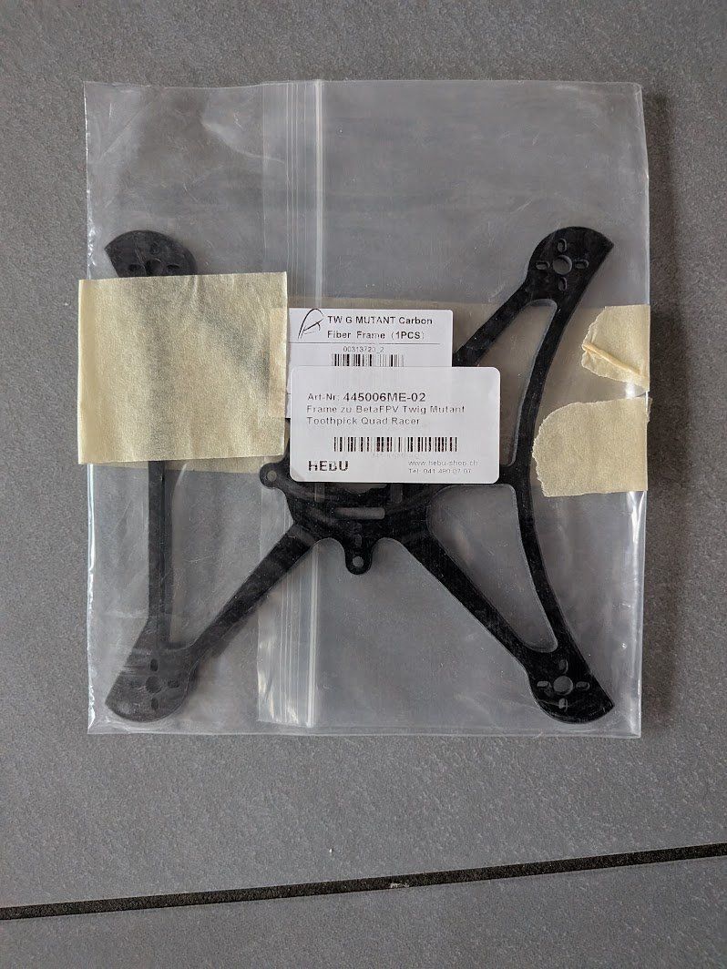 Betafpv Modellismo RC: BetaFPV TWIG Mutant 4'' Toothpick, CRSF, Analog – Usato da Rupperswil venduto da 2erXre5 6