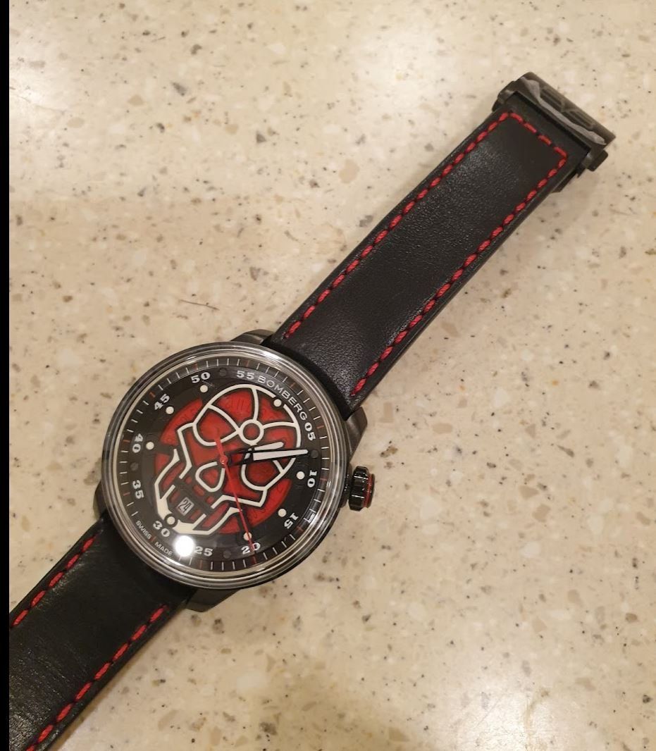 Bomberg Montres: Bomberg BB-1 Automatic Red Skull – Neuf (Voir description) à Chabrey par Horology 4