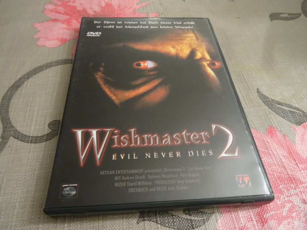 Wishmaster 2 - Evil Never Dies DVD - Horror Klassiker! (Gebraucht) in ...