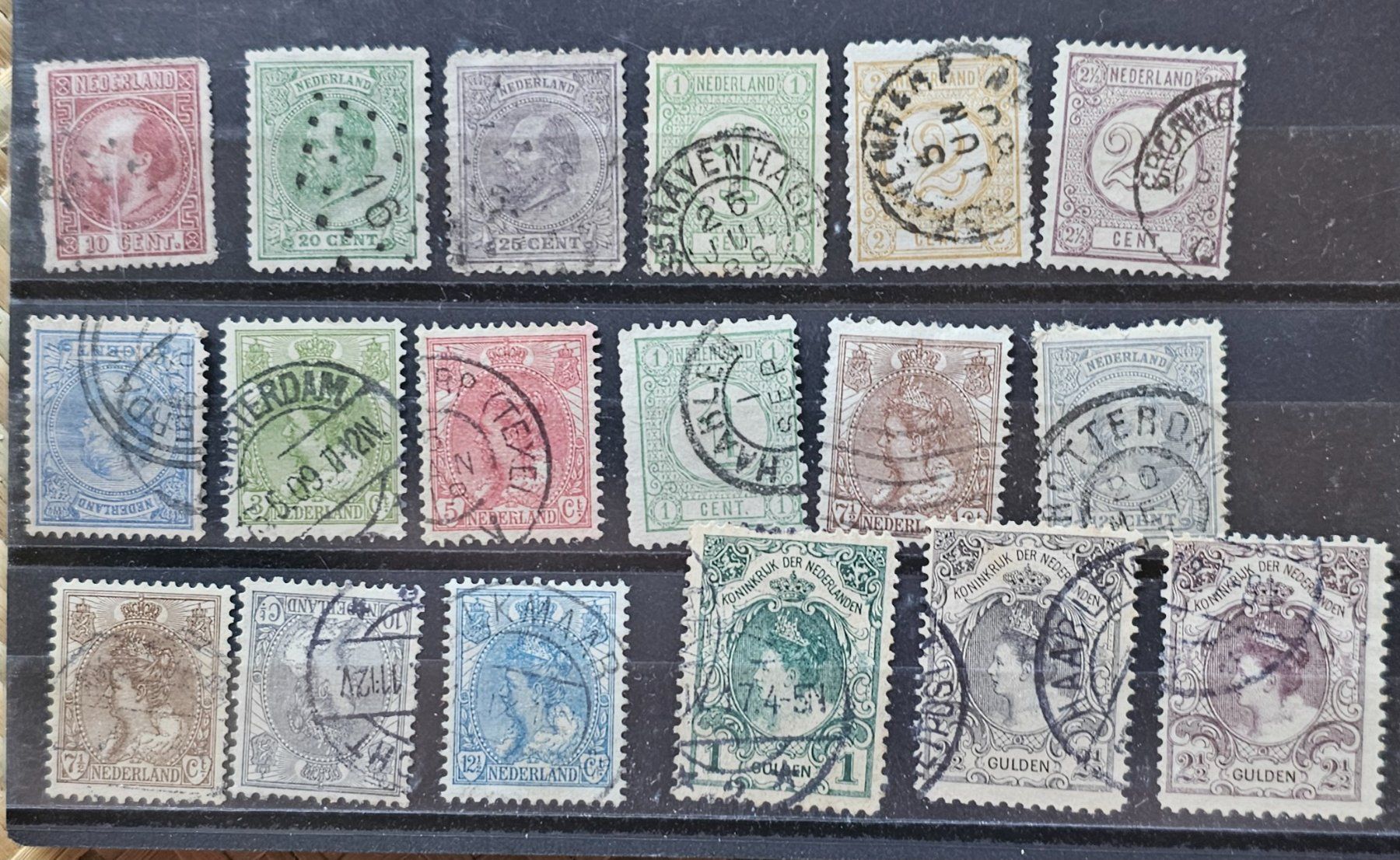 Tutti i francobolli: NEDERLAND  alte Briefmarken – Usato da Les Valettes venduto da Nuba1