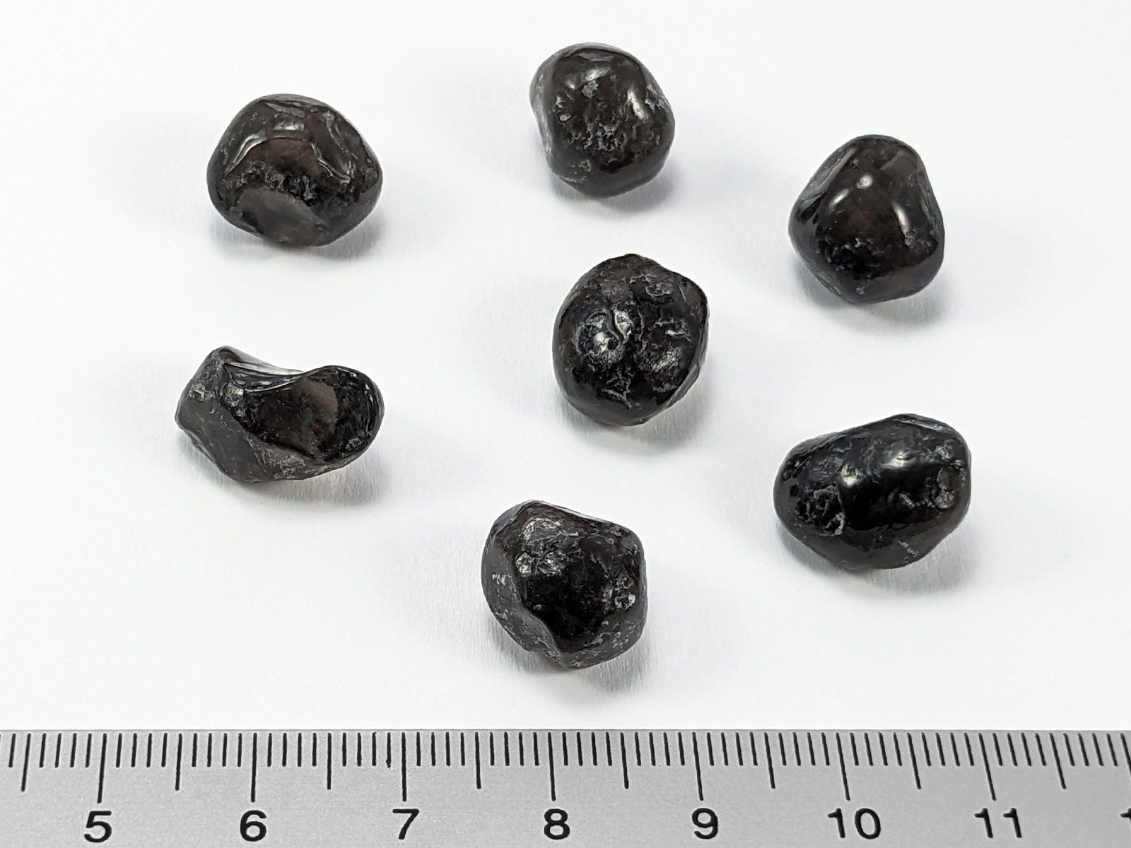 Minerali & Pietre curative: Apachentränen Obsidian 13 bis 16mm 7Stk. – Nuovo e nell'imballaggio originale da Meilen venduto da StoneGarden