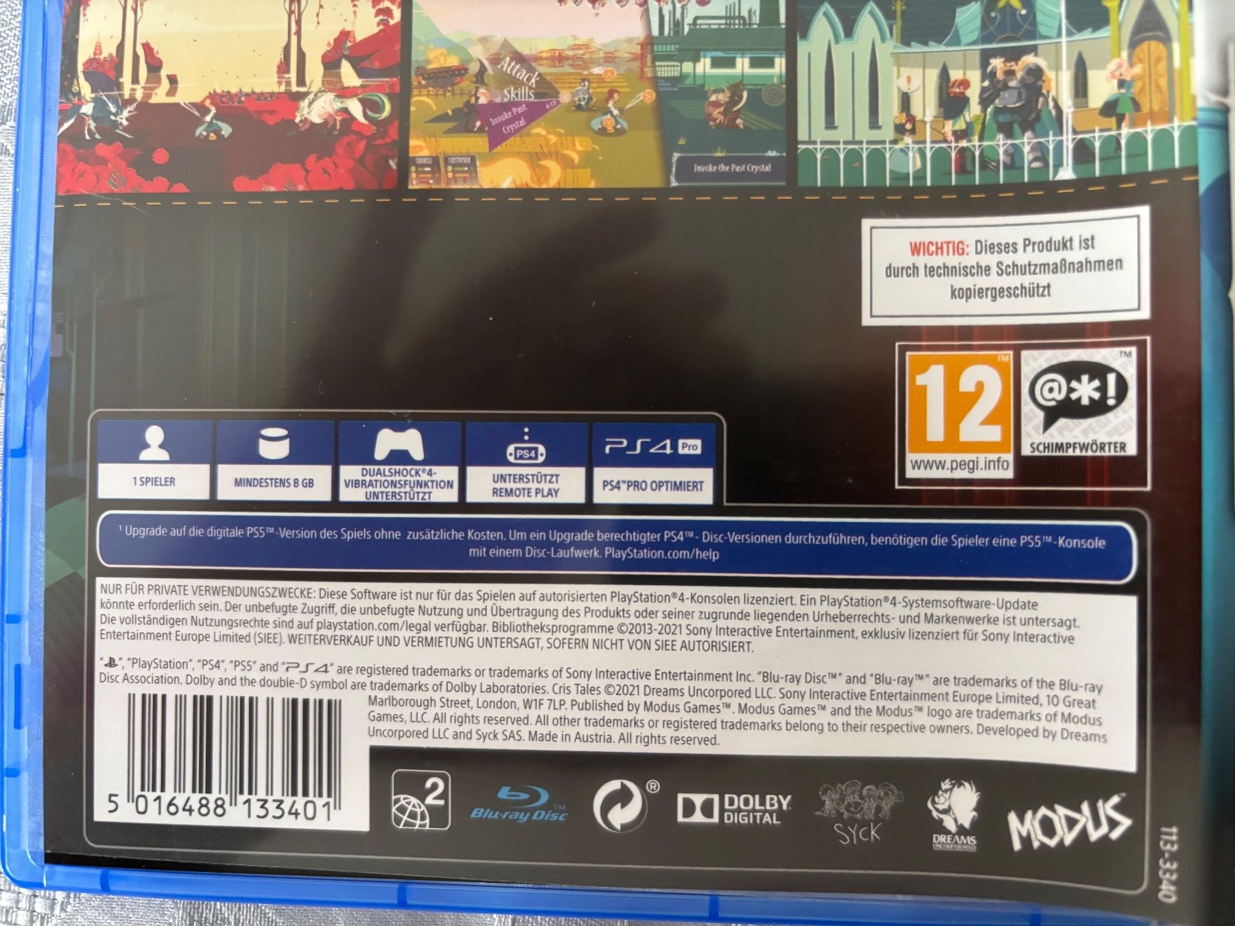 Giochi: Cris Tales (CIB) – Usato da Frenkendorf venduto da Fionchen 1
