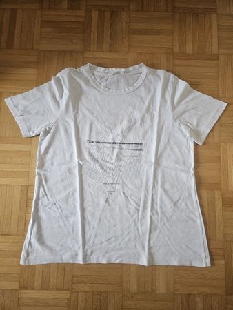 T-Shirt MNG weiss mit Aufdruck Grösse M guter Zustand