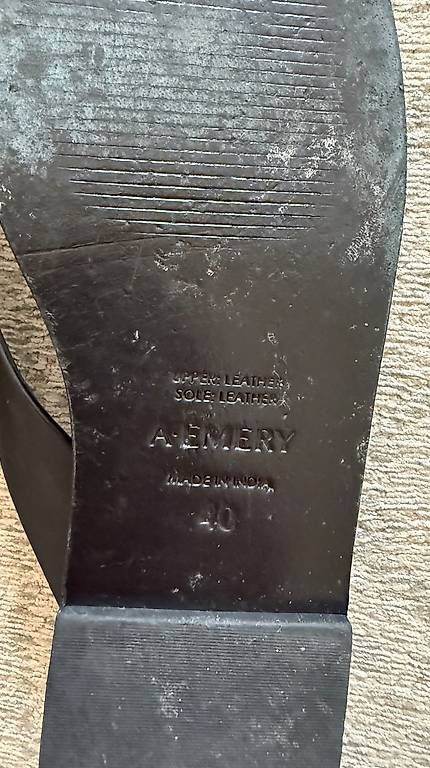 Scarpe da donna: A. EMERY Sandalen schwarz  – Usato da Luzern venduto da GiLu007 2