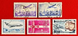 FRANKREICH LUFTPOST FRANCE POSTE AERIENNE AUS 1936 - 1967 GE