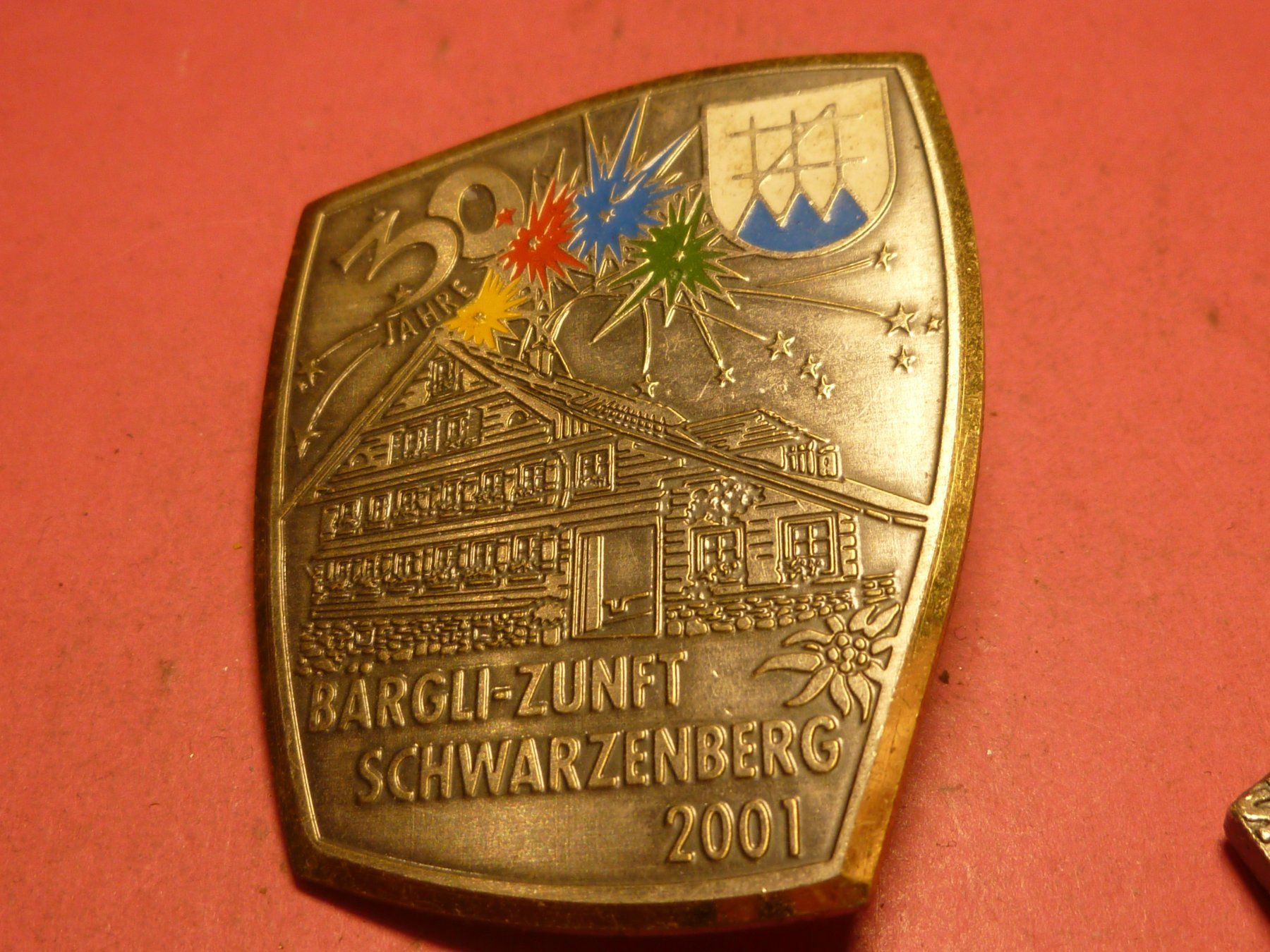 Placchette & Badge: SCHWARZENBERG 2001SILBER – Usato da Ried (Muotathal) venduto da Mandarin02