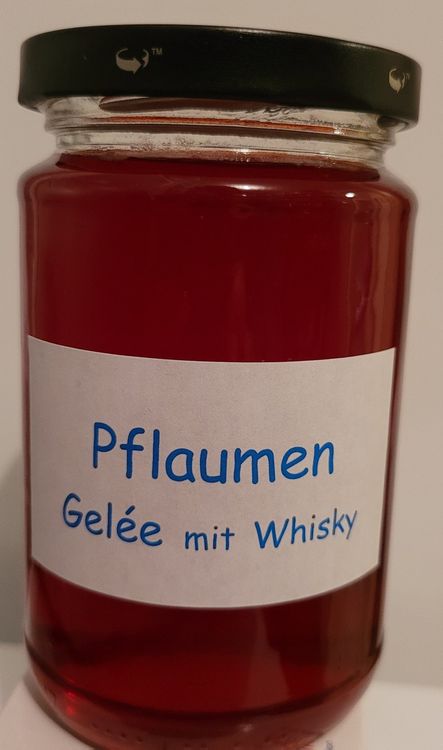 Pflaumen Gelée mit Whisky *zug. Tabea`s Delphintraum* | Kaufen auf Ricardo