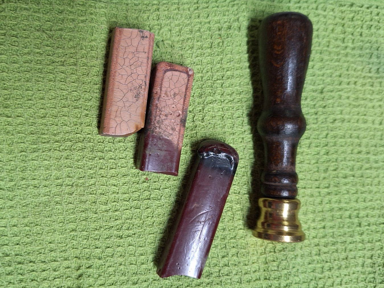 Timbri: Siegelstempel  mit Siegellack – Usato da Arlesheim venduto da shopradl
