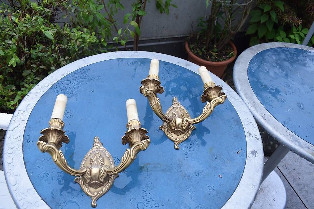 Lampen: 2 Fantastische Appliques – Gebraucht aus Brügg BE von Aristotolius