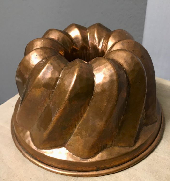 Backform Kupfer Gugelhupf Form Gugelhupfform älter alt (Gebraucht) in ...