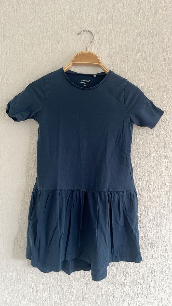 Name It Kleider & Röcke: Kleid Name It dunkelblau Grösse 140  – Gebraucht aus Horw von Pem1278