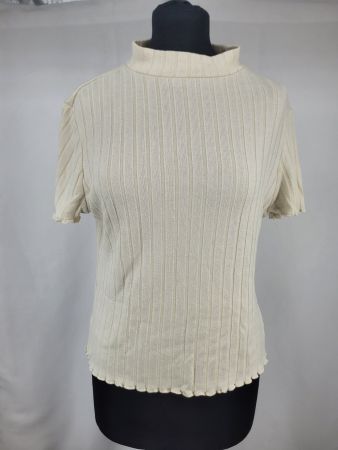 PRIMARK T-shirt beige femme M