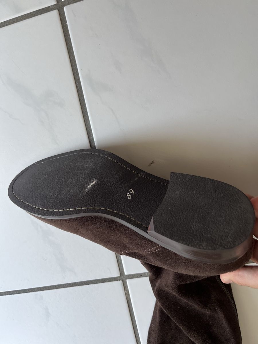 Scarpe da donna: BRAUNE OVERKNEE-STIEFEL GR. 39 – Nuovo (secondo la descrizione) da Basel venduto da JJ.Elena 8