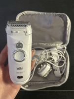 Braun Silk-epil 7 epilator with accessories and case