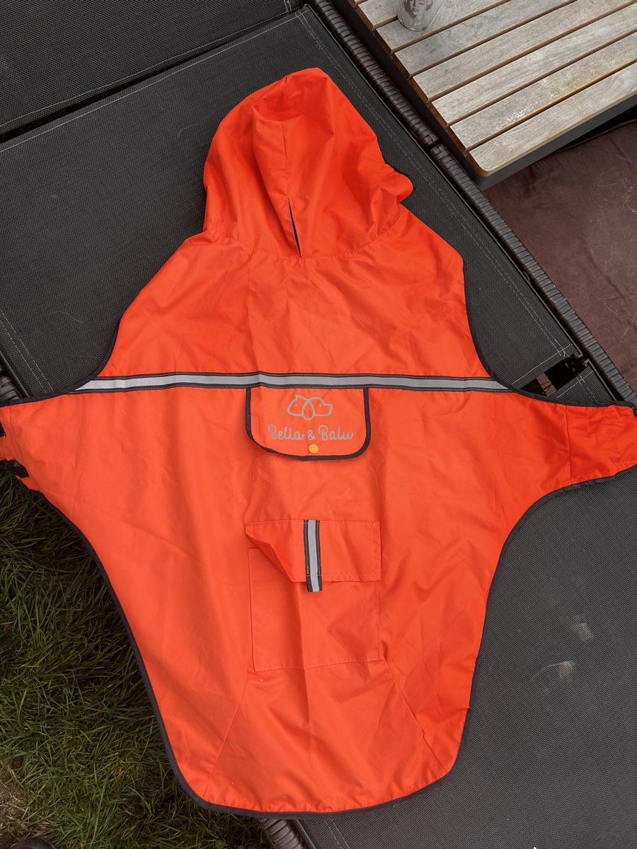 Bekleidung: Hundemantel Orange Reflektierend,Gr.L  – Gebraucht aus Thalheim AG von Kolibri1980 1