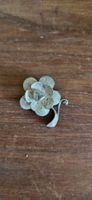 Brosche Blume Metall Vintage