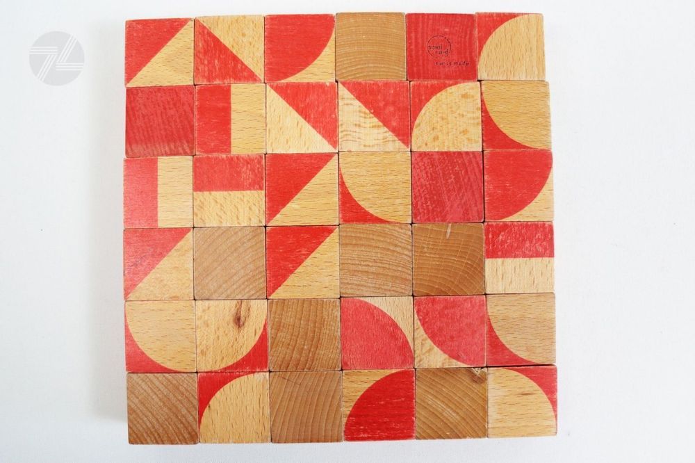 Naef ORNABO 9410 Würfel-Mosaik Holz 36tl | Kaufen auf Ricardo