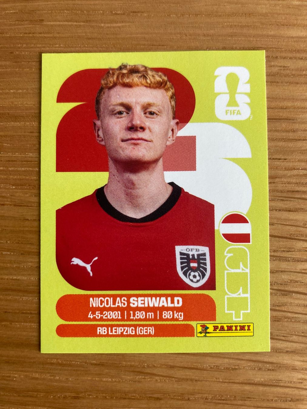 Panini Sammelbilder & Trading cards: WM Sticker AUT 15 – Neu (gemäss Beschreibung) aus Winterthur von Whitefish