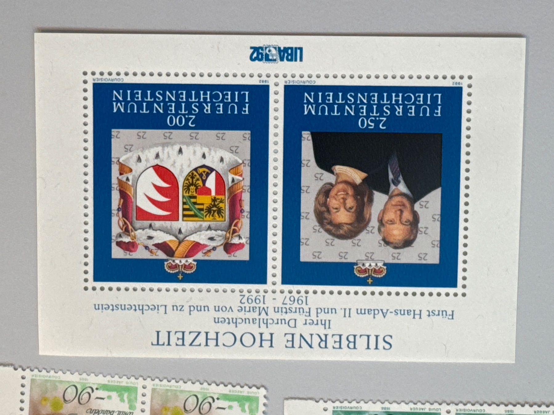 Tutti i francobolli: 1986 Liechtenstein, postfrisch – Usato da Küssnacht am Rigi venduto da POSTOMASTER 1
