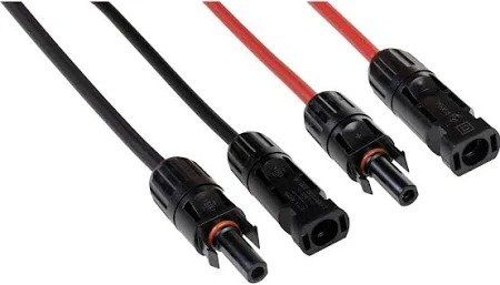Kabel: Solarkabel Set 2x2m rot schwarz MC4 Stecker Verlängerung – Neu und originalverpackt aus Winterthur von Deins_8j77 1