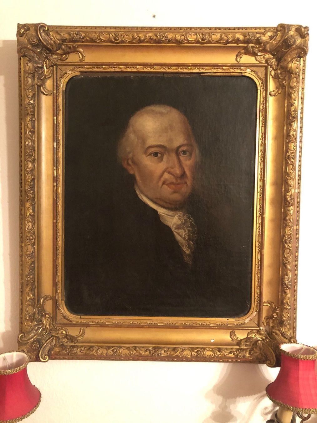 Dipinti: SCHWEIZER SCHULE UM 1800. Herrenbildnis. – Usato da Wald ZH venduto da mlnt