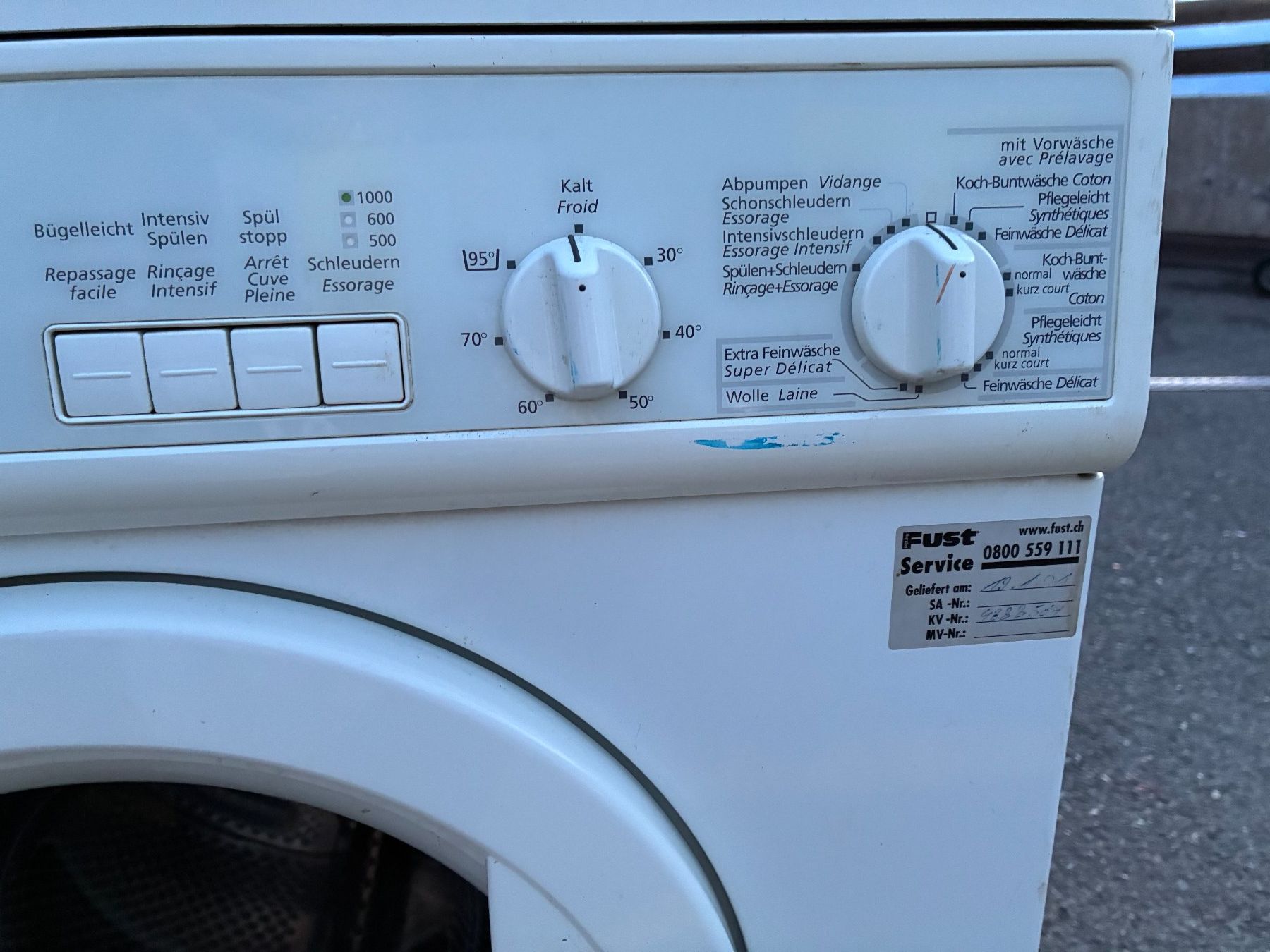 Bauknecht Lavatrici: Machine à laver linge Baucknecht – Usato da Vernamiège venduto da mar_562d 1