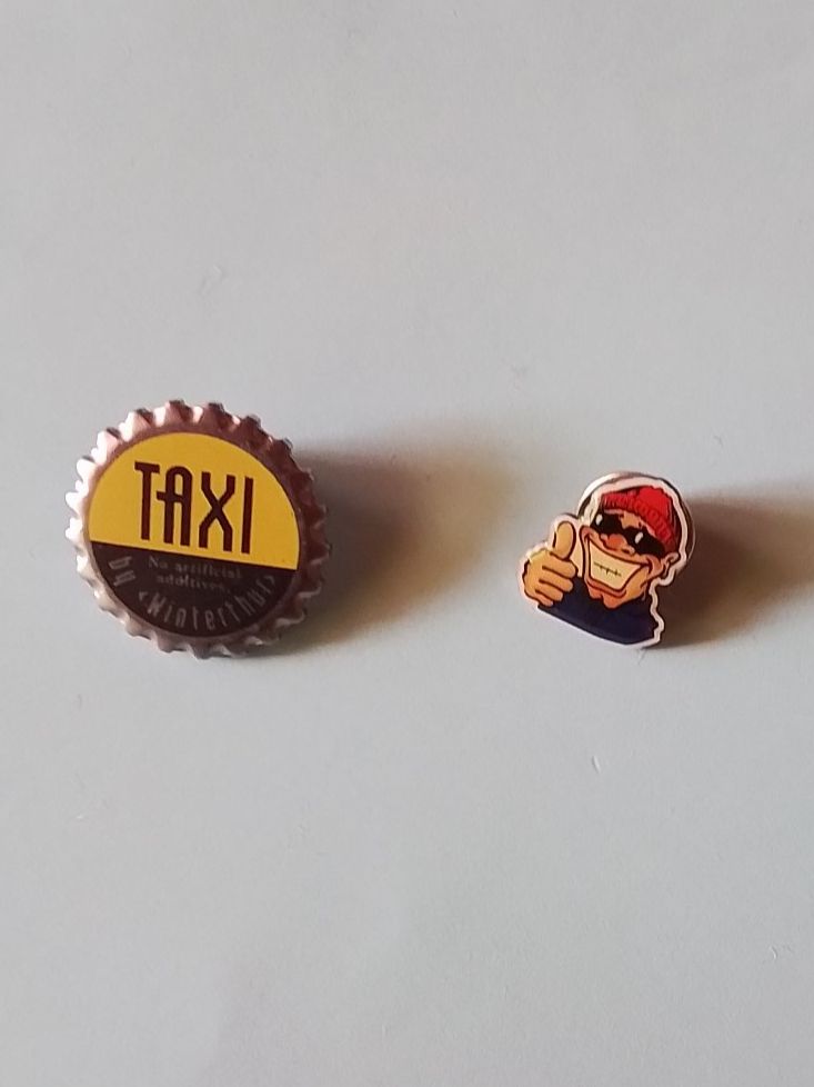 Placchette & Badge: Pin-Kollektion – Usato da Visp venduto da rockmobile