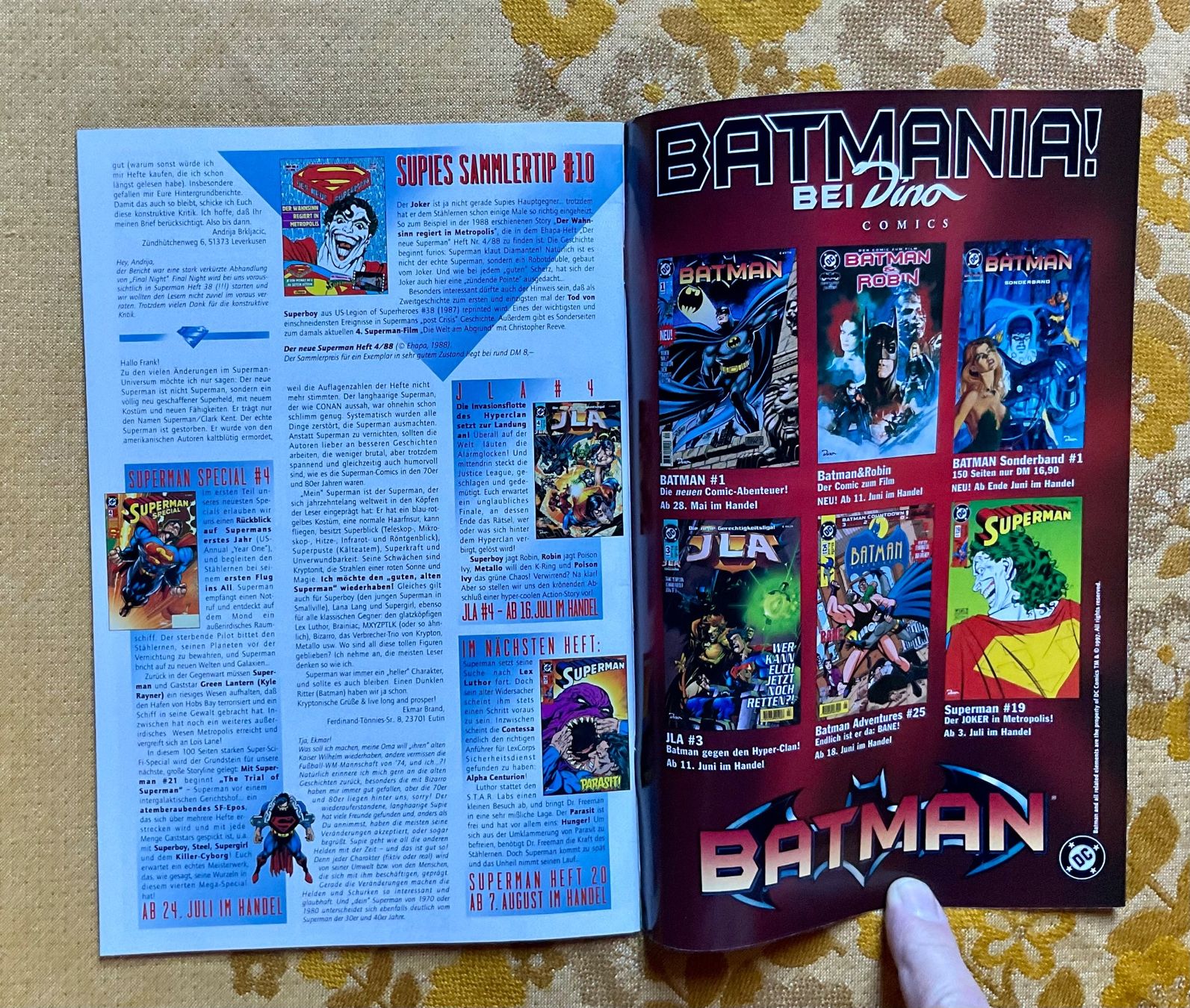 Comics: Superman Heft Nr 19 von 1997 – Gebraucht aus Endingen von nathan05 8
