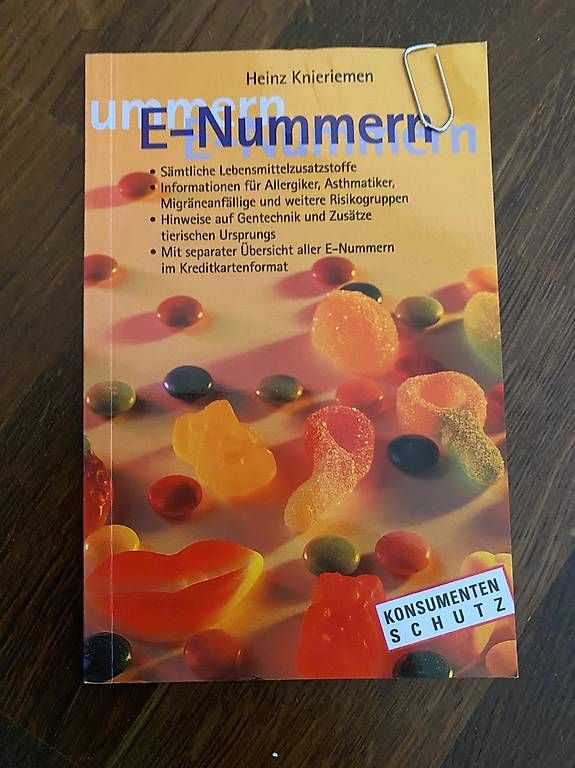 Bücher: E-Nummern – Gebraucht aus Uerkheim von bue_8qbh