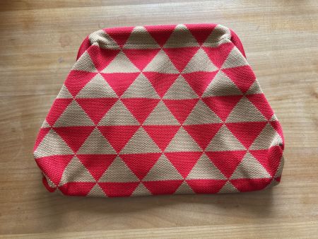 NEU❣️Clutch rot/sand 40er- 50-er Jahre