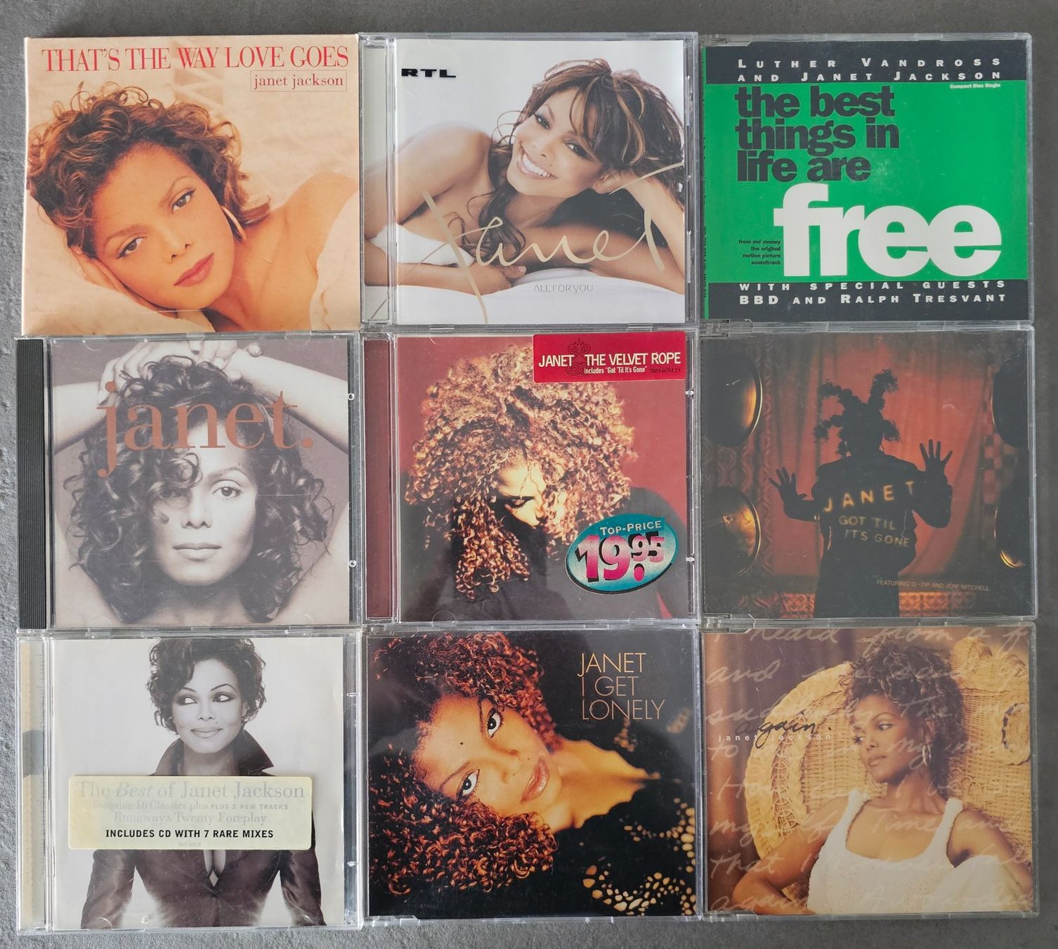 CD: Janet Jackson CD's – Usato da Unterkulm venduto da Chaplyn2018